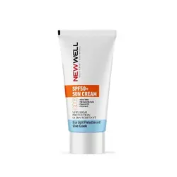 کرم ضد آفتاب بی رنگ SPF50 نیوول مناسب انواع پوست 50 میل