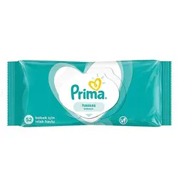 دستمال مرطوب پریما سبز (52 عددی)