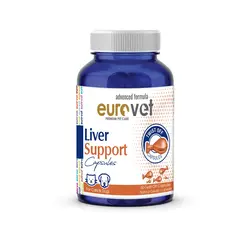 مکمل محافظت از کبدسگ و گربه سگ و گربه یورو وت ، Liver Support EuroVet Twist Off - پت شاپ میکی