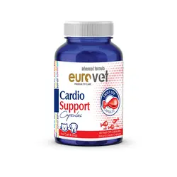 مکمل تقویت قلب و عروق سگ و گربه یورو وت ، Cardio Support EuroVet Twist Off - پت شاپ میکی