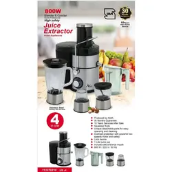 آبمیوه گیری چهار کاره نیاک مدل jBG3200