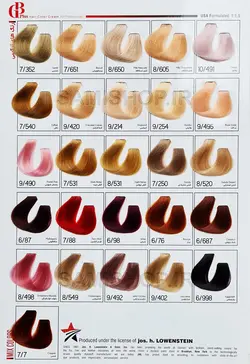 رنگ موی جی بی پلاس سری رنگ های ترکیبی شماره 7/352 رنگ عدسی حجم 100 میل - GB PLUS