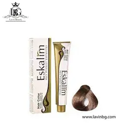 رنگ مو اسکالیم سری شنی شماره 7/31 رنگ بلوند ماسه ای متوسط حجم 100 میل - ESKALIM