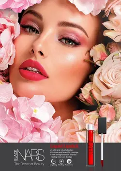 رژلب مایع بلک نارس 216 BLACK NARS liquid lipstick216