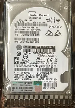 هارد سرور HP 1.2TB SAS 12G 10K SFF