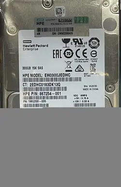 هارد سرور HP 300GB SAS 12G 15K SFF