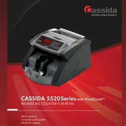 اسکناس شمار رومیزی کاسیدا مدل 5520 UV/MG - هزار مارکت