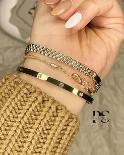ترکیب دستبند گلد کد۰۰۰۱۴ | pasinStyle