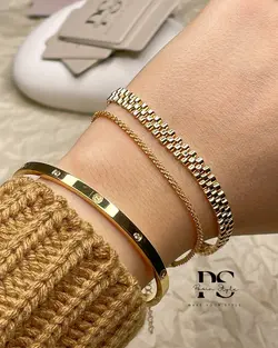 ترکیب دستبند گلد کد۰۰۰۱۴ | pasinStyle