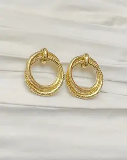 گوشواره حلقه ای بزرگ ۰۰۰۴۶ | pasinStyle