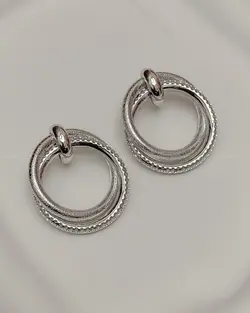 گوشواره حلقه ای بزرگ ۰۰۰۴۶ | pasinStyle