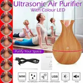 دستگاه رطوبت ساز و بخور سرد چوبی مدل کوزه