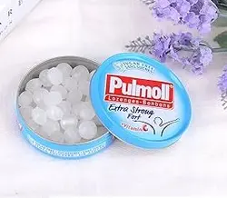 آبنبات پولمول Pulmoll مدل Extra Strong وزن 45 گرم