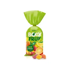 آبنبات ژله ای شکری روشن مدل Mix Citrus وزن 200 گرم
