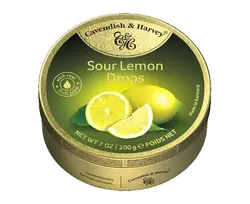 آبنبات لیمو کاوندیش Cavendish وزن 200 گرم
