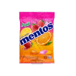 دراژه میوه ای منتوس mentos fruit وزن 135 گرم