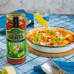 سس ماکارونی ریحان فیلیپو بریو Filippo Berio وزن 340 گرم
