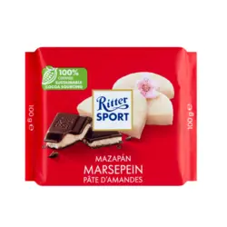 شکلات شیری مارزیپان ریتر اسپرت وزن 100 گرم