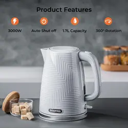 کتری برقی جیپاس Geepas مدل GK38066UK-GR