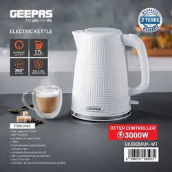 کتری برقی جیپاس Geepas مدل GK38066UK-WT