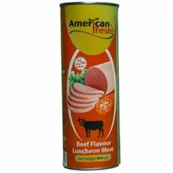 کنسرو کالباس گوشت گاو آمریکن فرش 850 گرمی