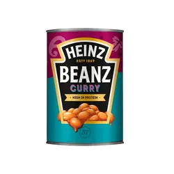 کنسرو لوبیا هاینز با طعم ادویه جات HEINZ وزن 415 گرم