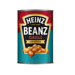 کنسرو لوبیا هاینز با طعم فلفل HEINZ وزن 415 گرم