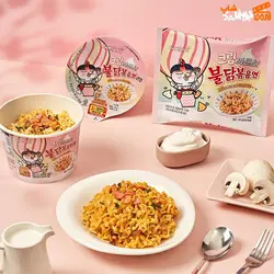 نودل کره ای سامیانگ lدل Cream Carbonara وزن 140 گرم