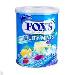 آبنبات فاکس میوه نعنایی FRUITY MINTS وزن 180 گرم