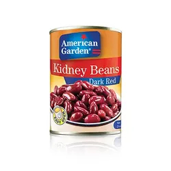 کنسرو لوبیا قرمز امریکن گاردن وزن 400 گرم