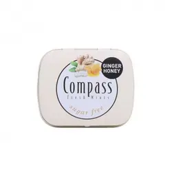 قرص خوشبو کننده دهان با طعم زنجبیل و عسل Compass