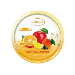 آبنبات مولتی ویتامین کالفانی Kalfany وزن 125 گرم
