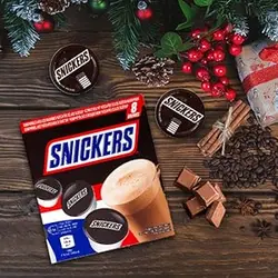 کپسول هات چاکلت اسنیکرز Snickers بسته 8 عددی