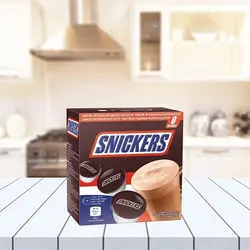 کپسول هات چاکلت اسنیکرز Snickers بسته 8 عددی