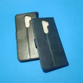 کیف کلاسوری چرمی مگنتی جا کارتی دار مناسب برای گوشی موبایل شیائومی Redmi note8pro