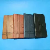 کیف کلاسوری چرمی مگنتی جا کارتی دار مناسب برای گوشی موبایل سامسونگ A11 M11