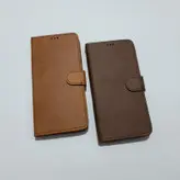 کیف کلاسوری چرمی اورجینال مگنتی جا کارتی دار مناسب برای گوشی سامسونگ J6+/J6plus