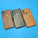 کیف کلاسوری چرمی مگنتی جا کارتی دار مناسب برای گوشی موبایل شیائومی Redmi note8