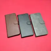 کیف کلاسوری چرمی مگنتی جا کارتی دار مناسب برای گوشی موبایل شیائومی m3pro note10 5g