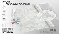 کاغذ دیواری راکتورREACTOR طرح انتزاعی / کد ۸۰۵۱
