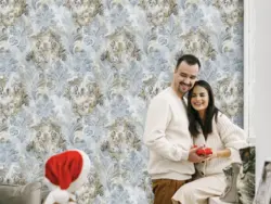 کاغذ دیواری راکتورREACTOR طرح داماسک /  کد ۸۱۱۲