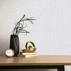 آلبوم کاغذدیواری کربن 1 طرح جودون نقره‌ای کد ۱۰۰۶۶
