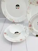 سرویس آرکوپال ۶ نفره ۲۶ پارچه قالب بن (bone) طرح روناک