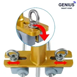 جا قفل زن درب چوبی