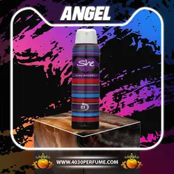 اسپری خوشبو کننده بدن زنانه شی مدل انجل ( Angel ) - she