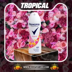 اسپری ضد تعریق زنانه تراپیکال (Tropical) - Roxona