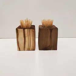 جا خلال دندان چوبی