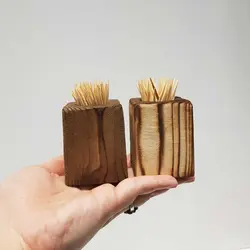 جا خلال دندان چوبی