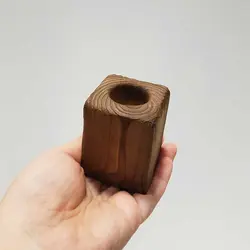 جا خلال دندان چوبی