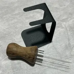 نیدل قهوه دسته چوبی استند دار کد 01